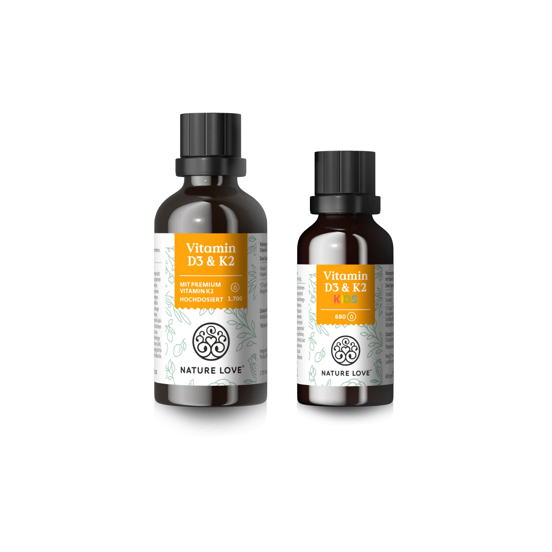 Vitamin D3 & K2 – Family-Set