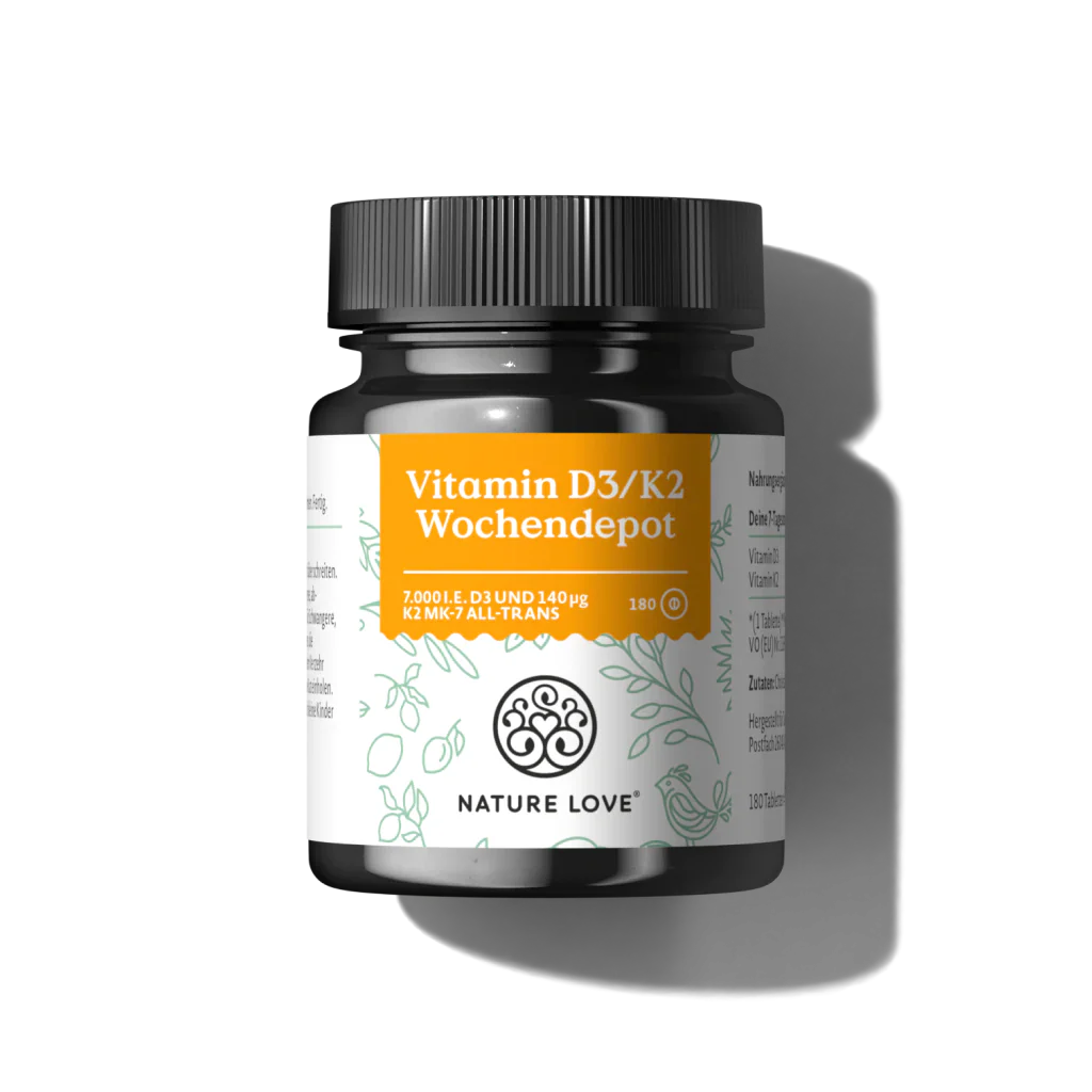 Vitamin D3/K2 Wochendepot Tabletten